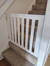 Load image into Gallery viewer, Bespoke made to measure Wooden Stair Gate
