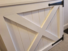 Load image into Gallery viewer, Bespoke made to measure Farmhouse Stair gate for Pet/children
