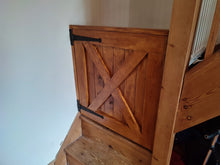 Load image into Gallery viewer, Bespoke made to measure Farmhouse Stair gate for Pet/children
