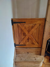 Load image into Gallery viewer, Bespoke made to measure Farmhouse Stair gate for Pet/children
