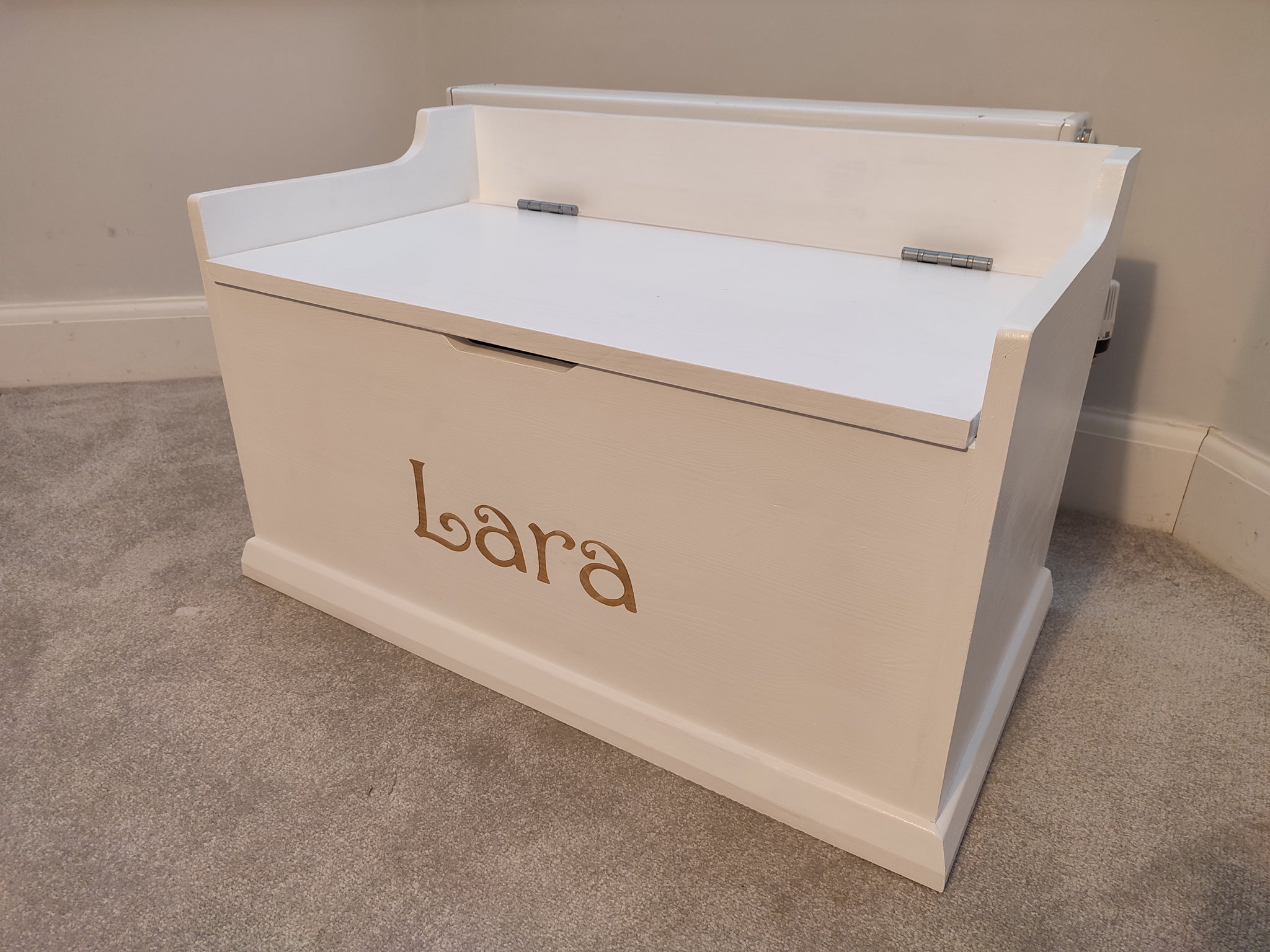 Personalised toy cheap box bench