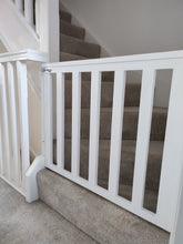 Load image into Gallery viewer, Bespoke made to measure Wooden Stair Gate
